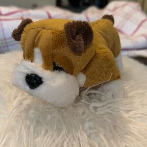 NWOT Ganz Webkinz Bulldog Stuffed Animal Plush Toy